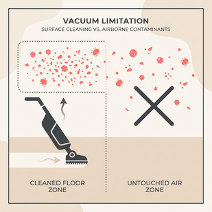 Vacuums Only Clean What's Landed