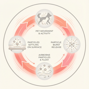 Fur Floats, Then Settles